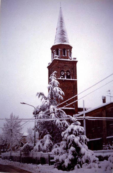 campanile inverno